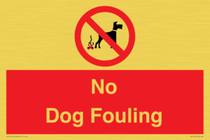 No Dog Fouling